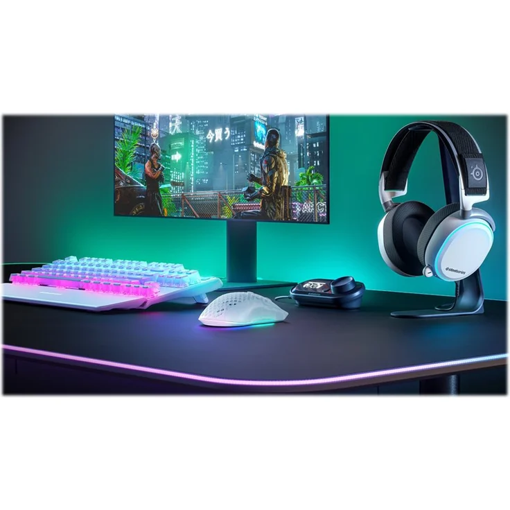 Steelseries Aerox 3 Wireless Ghost Maus rechts RF kabellos + Bluetooth Optisch 18000 DPI (62610) - Preisvergleich – Bild 4