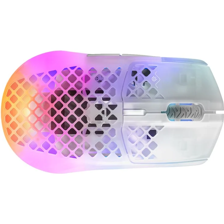 Steelseries Aerox 3 Wireless Ghost Maus rechts RF kabellos + Bluetooth Optisch 18000 DPI (62610) - Preisvergleich – Bild 7