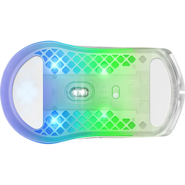 Steelseries Aerox 3 Wireless Ghost Maus rechts RF kabellos + Bluetooth Optisch 18000 DPI (62610) - Preisvergleich – Bild 9