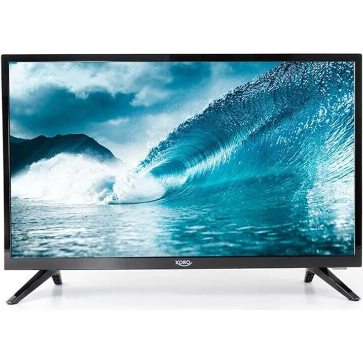 Xoro HTL 2477 60 cm (24 Zoll) LED Smart TV (HD ready, kein HDR) HD-Triple-Tuner (Sat, Antenne, Kabel) Modelljahr 2020 Energieklasse F (DE-Modell) – Bild 1