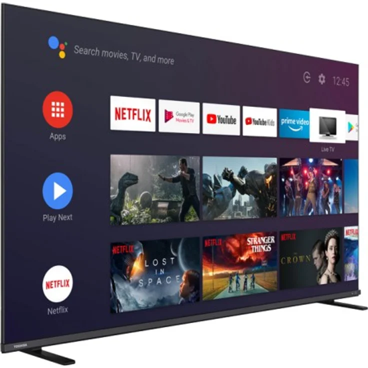 Toshiba 65QA4C63DG 165 cm (65 Zoll) LED Smart TV (Ultra HD, HDR, Direct LED) HD-Triple-Tuner (Sat, Antenne, Kabel) Modelljahr Energieklasse E (DE-Modell) – Bild 2