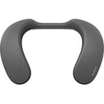 Sony SRS-NS7B Kabelloser Bluetooth-Nackenlautsprecher, spritzwassergeschützt, 360° Sound, grau (2021)