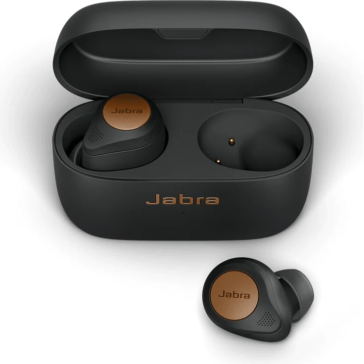 Jabra Elite 85T Copper Black In-Ear-Kopfhörer, Noise Cancelling, Integriertes Mikrofon, schwarz – Bild 3