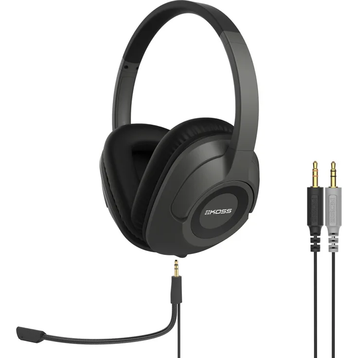Koss SB42 Over-Ear-Kopfhörer, Bluetooth, AUX-In, Mikrofon, schwarz