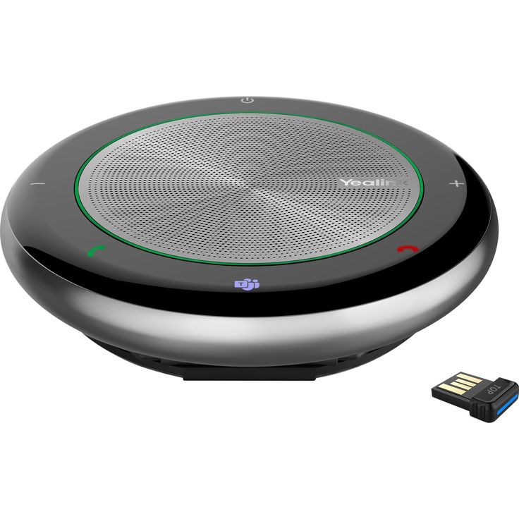 Yealink CP700/BT50 MS Teams Konferenzsystem Konferenzlösung, portables USB-Konferenztelefon Bluetooth mit Dongle