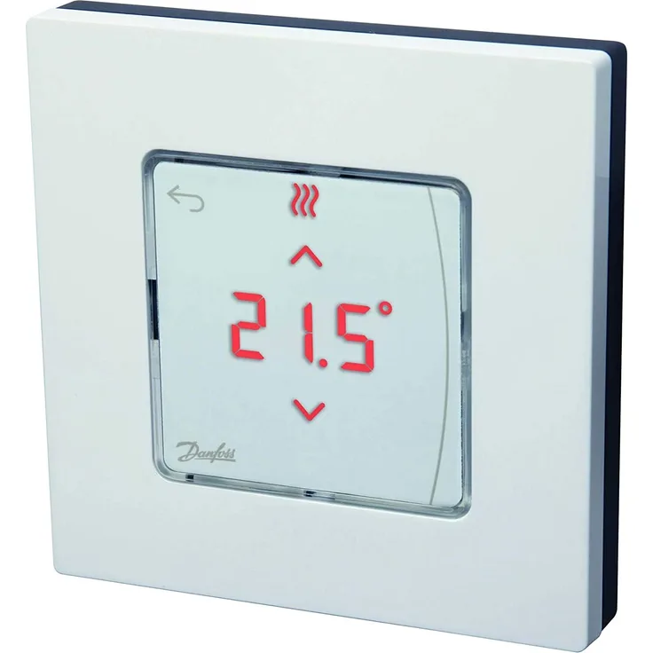 Danfoss 088U1055 Devi Icon Raumthermostat, 24 V, weiß