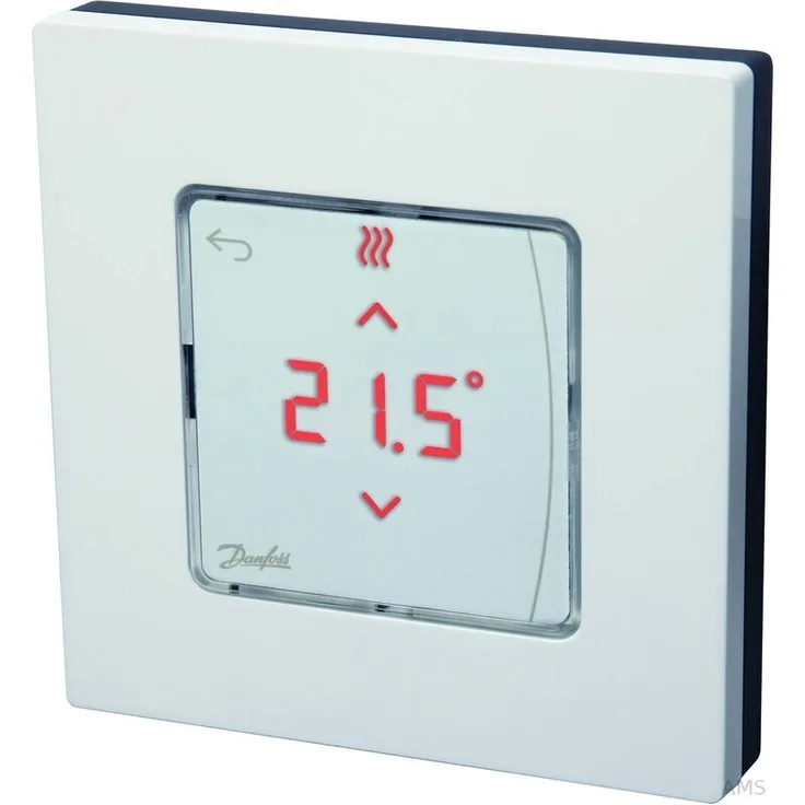 Danfoss 088U1050 Devi Raumthermostat, 24 V, weiß