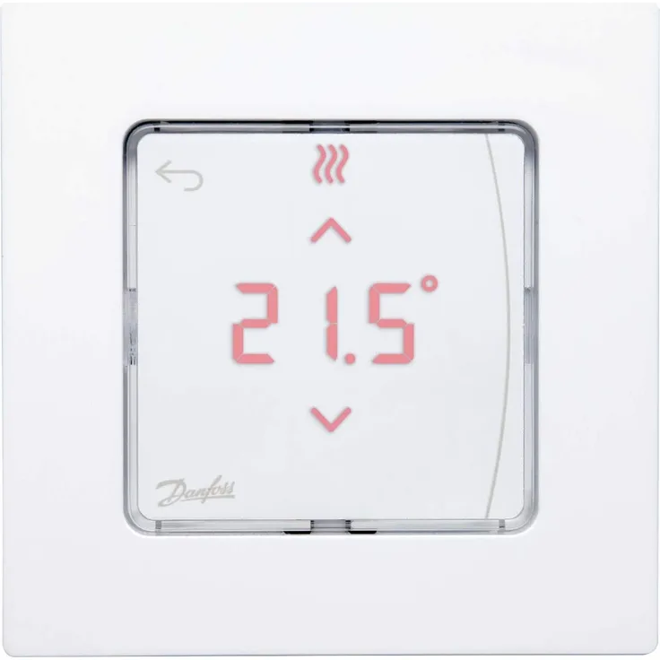Danfoss 088U1082 Devi Icon Raumthermostat Funk, weiß