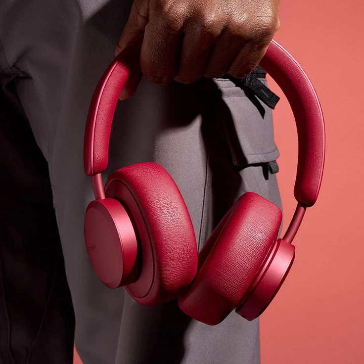 Urbanista Miami ANC Ruby Red, Over-Ear-Kopfhörer, Noise Cancelling, rot – Bild 7