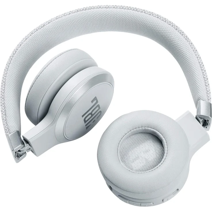 JBL Live 460NC On-Ear-Kopfhörer mit Aktiver Geräuschunterdrückung und Mikrofon, weiß – Bild 2