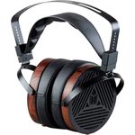 Monoprice Monolith M1060 Over-Ear-Planar-Magnetic-Kopfhörer, mit 106 mm-Treiber, Offenes Design, Komfort-Ohrpolster für Studios/Profis, Schwarz/Holz