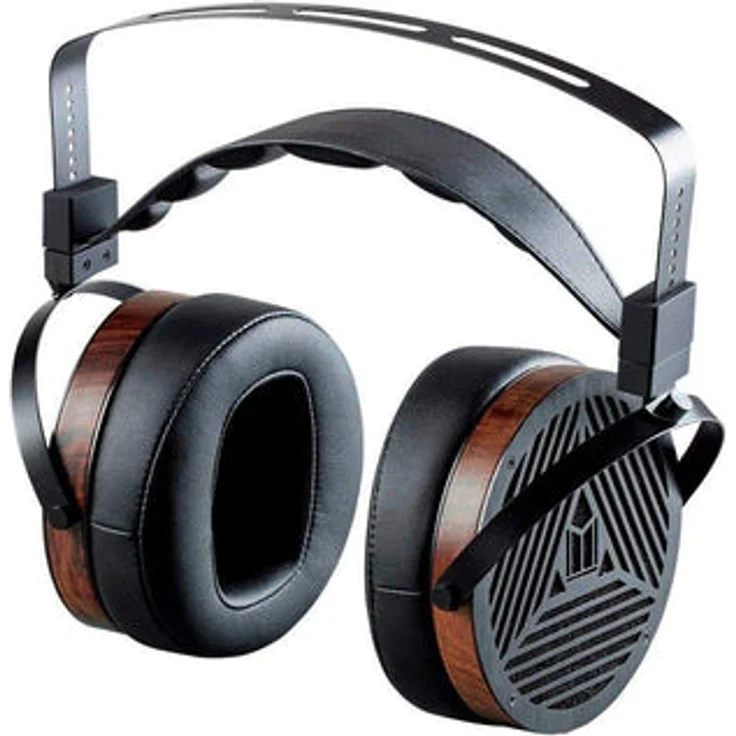 Monoprice Monolith M1060 Over-Ear-Planar-Magnetic-Kopfhörer, mit 106 mm-Treiber, Offenes Design, Komfort-Ohrpolster für Studios/Profis, Schwarz/Holz – Bild 7