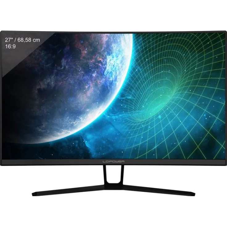 LC-Power LC-M27-QHD-144-C-V2 - 27 Zoll, Quad HD (2560 x 1440 Pixel), VA, 144 Hz, 4 ms, 250 cd/m² (LC-M27-QHD-144-C-V2)