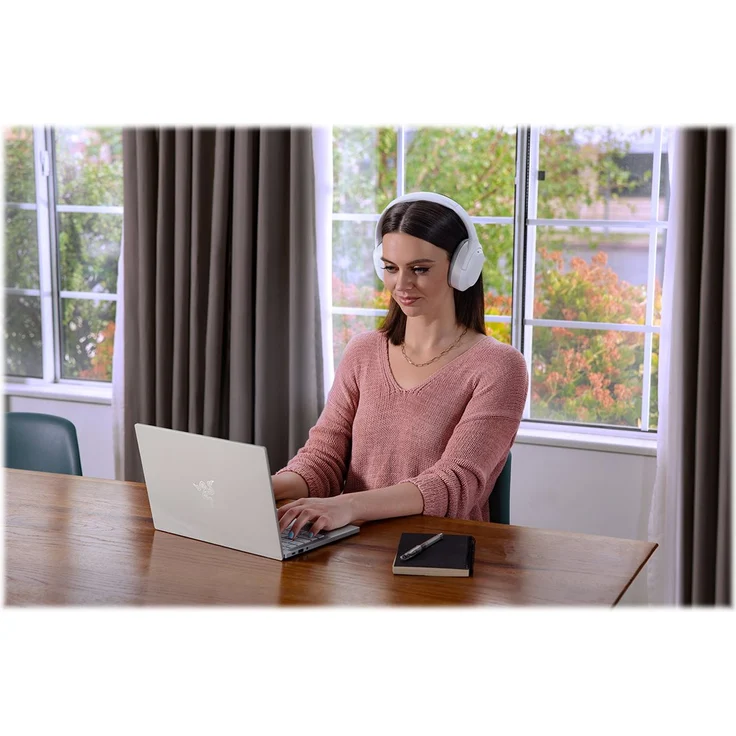 Razer Opus X Mercury, Over-Ear-Kopfhörer, Bluetooth, Noise Cancelling, weiß – Bild 12