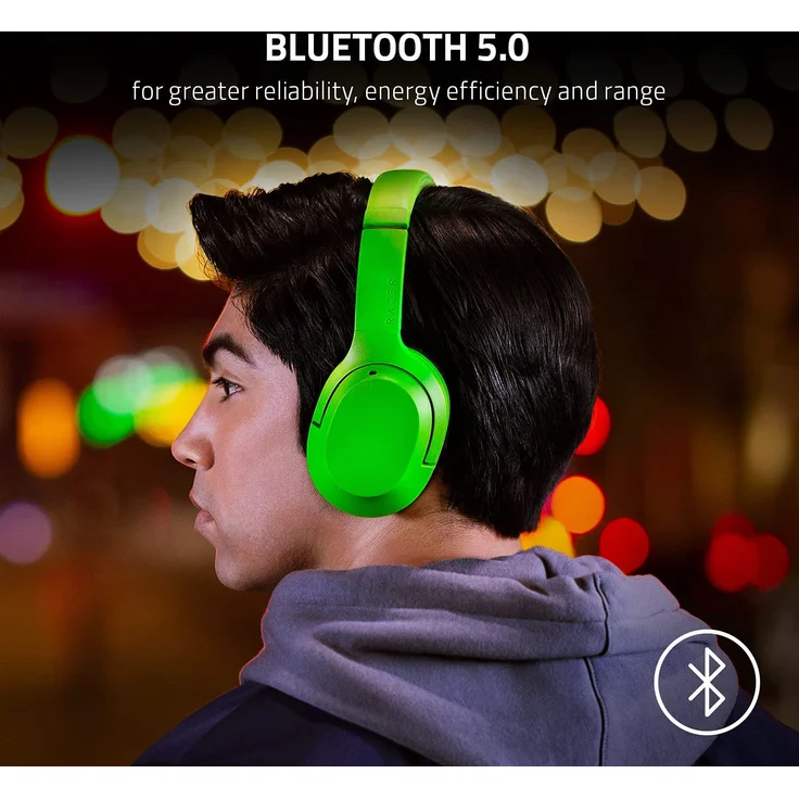 Razer Opus X Mercury, Over-Ear-Kopfhörer, Bluetooth, Noise Cancelling, weiß – Bild 3