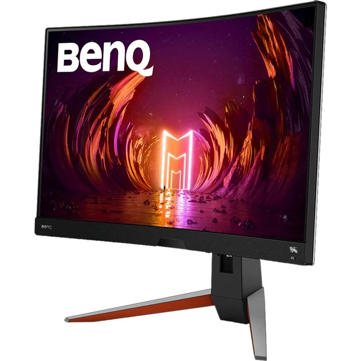 BenQ Mobiuz EX2710R - 27 Zoll, Quad HD (2560 x 1440 Pixel), VA, 165 Hz, 1 ms, 300 cd/m², VESA DisplayHDR 400 (9H.LK9LB.QBE) – Bild 7