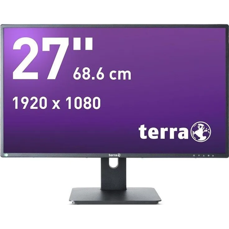 TERRA LCD 2756W - 27 Zoll, Full HD (1920 x 1080 Pixel), IPS, 60 Hz, 6 ms, 300 cd/m² (3031229)