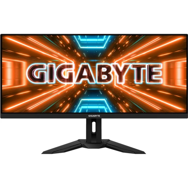 Gigabyte M34WQ - 34 Zoll, UltraWide Quad HD (3440 x 1440 Pixel), IPS, 144 Hz, 1 ms, 400 cd/m², VESA DisplayHDR 400 (M34WQ) – Bild 1