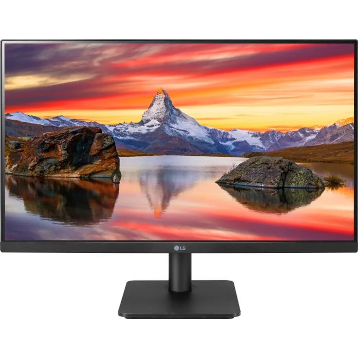 LG 24MP400-B - 24 Zoll, Full HD (1920 x 1080 Pixel), IPS, 75 Hz, 5 ms, 200 cd/m² (24MP400-B)