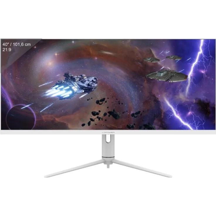 LC-Power LC-M40-UWQHD-144 - 40 Zoll, UltraWide Quad HD (3440 x 1440 Pixel), ips, 144 Hz, 4 ms, 400 cd/m², VESA DisplayHDR 600 (LC-M40-UWQHD-144)