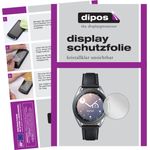 dipos 5x Schutzfolie kompatibel mit Samsung Galaxy Watch 3 (45mm) Displayschutz-Folie klar