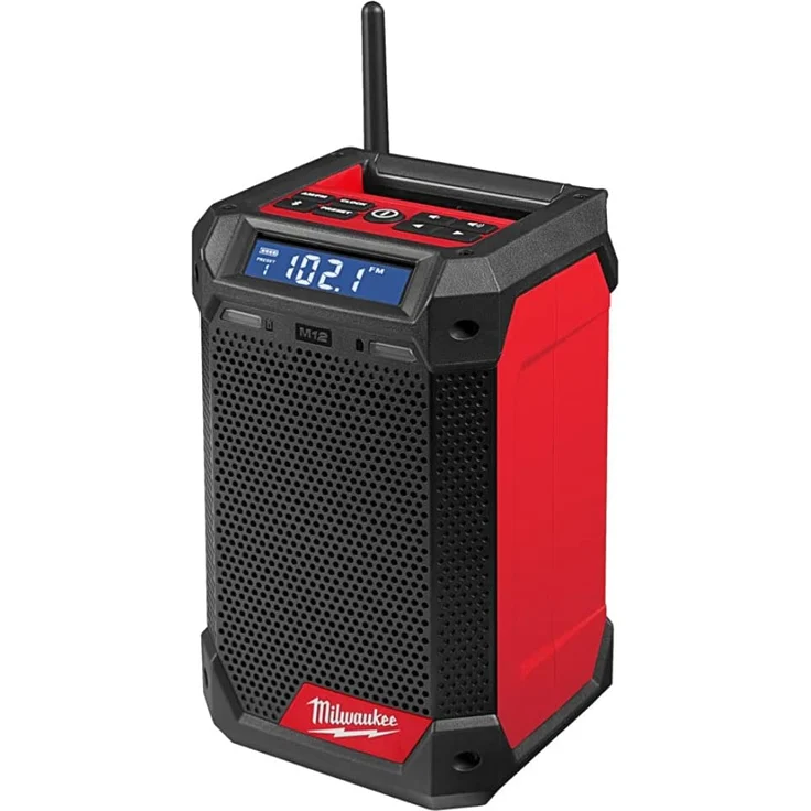 M12RCDAB+-0 Netz--Akku-Radio exklusive Akku – Bild 1