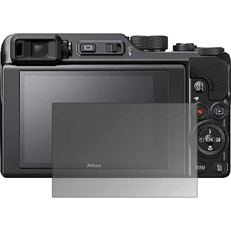 dipos Blickschutzfolie matt kompatibel mit Nikon Coolpix A1000 Sichtschutz-Folie Display-Schutzfolie Privacy-Filter