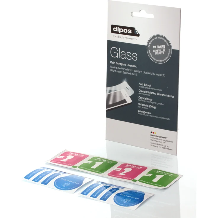 dipos 2x Panzerfolie klar kompatibel mit Fujifilm x-T30 Schutzfolie 9H Displayschutz-Folie – Bild 3