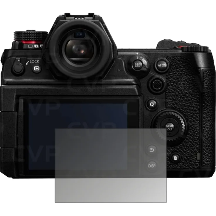 dipos Blickschutzfolie matt kompatibel mit Panasonic Lumix DC-S1H Sichtschutz-Folie Display-Schutzfolie Privacy-Filter