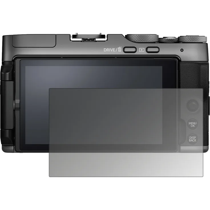 dipos Blickschutzfolie matt kompatibel mit Fujifilm x-A7 Sichtschutz-Folie Display-Schutzfolie Privacy-Filter