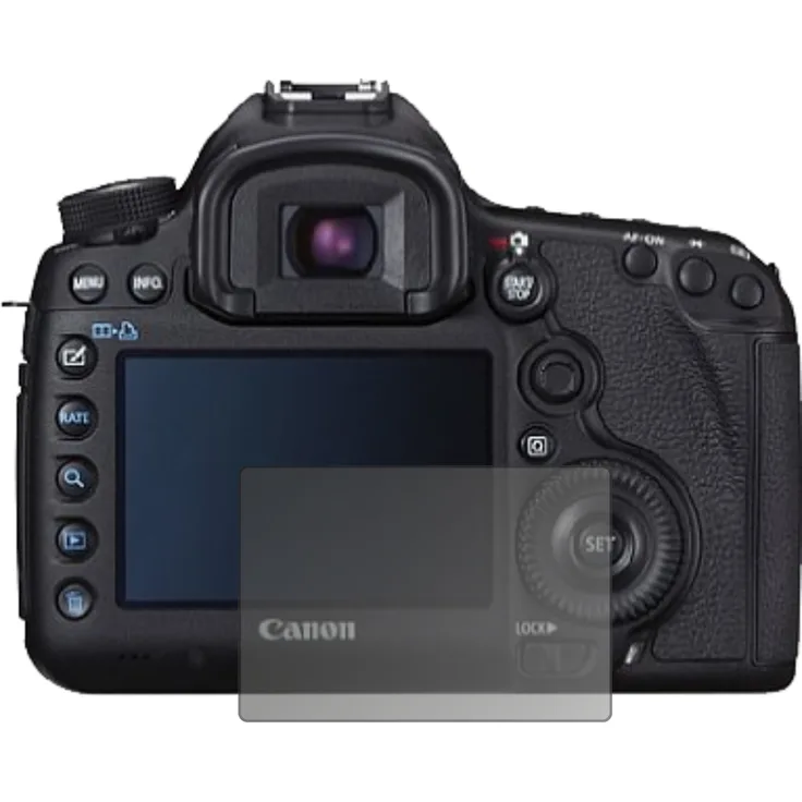 dipos Blickschutzfolie kompatibel mit Canon EOS 5D Mark III Display-Schutzfolie matt mit 4-Wege Sichtschutz-Effekt
