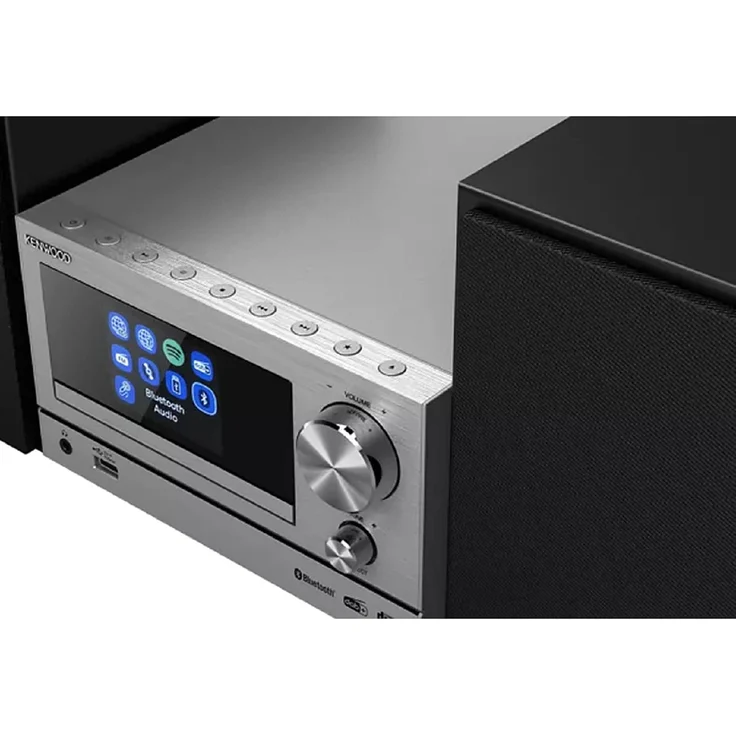 Kenwood M-7000S Mini-Anlage, silber – Bild 9