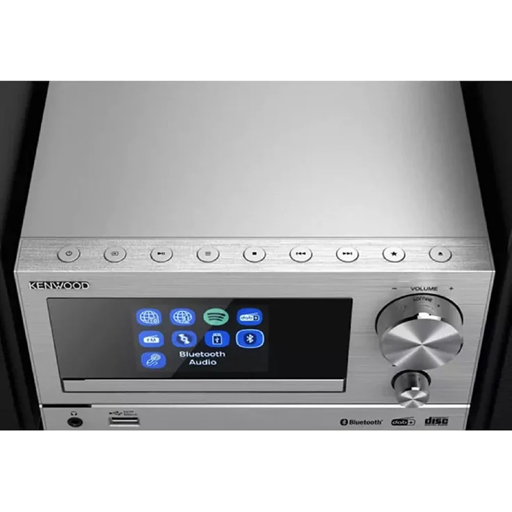 Kenwood M-7000S Mini-Anlage, silber – Bild 5
