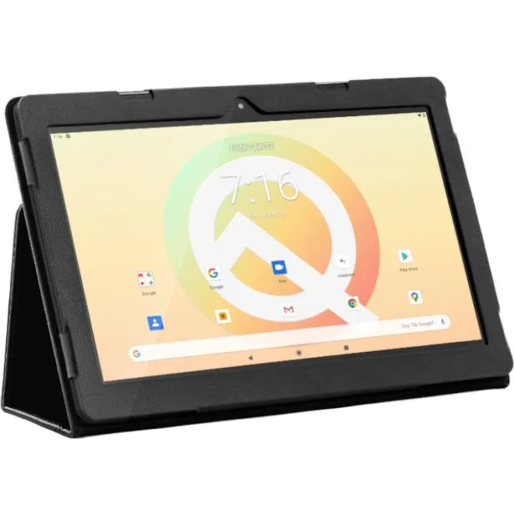 HANNSPREE Pad Apollo 2 HD-Auflösung 10,1 Zoll, WLAN-Tablet, Quad-Core, 3 GB RAM, 32 GB Speicher, Android, Schwarz (SN1ATP5B)