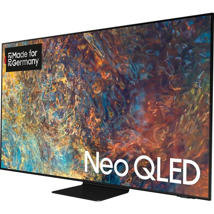 Samsung GQ65QN90AAT 163 cm (65 Zoll) Neo QLED Mini LED 4K Smart TV (Ultra HD, HDR, Direct LED) Twin-HD-Triple-Tuner (Sat, Antenne, Kabel) Modelljahr 2021 Energieklasse F (DE-Modell) – Bild 2