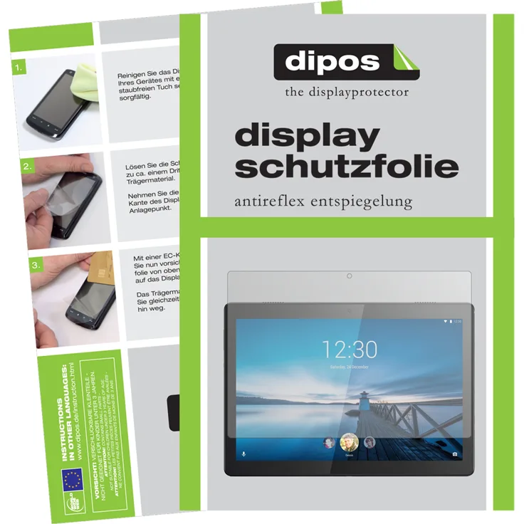 dipos Schutzfolie matt kompatibel mit Lenovo Tab M10 HD Folie Displayschutzfolie