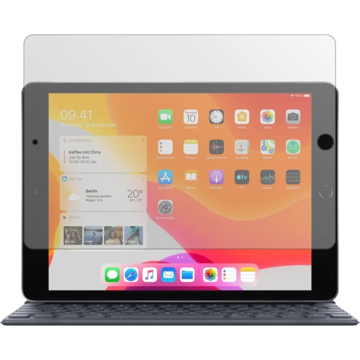dipos 2x Schutzfolie matt kompatibel mit Apple iPad 10.2 Zoll (2019) Folie Displayschutzfolie – Bild 2