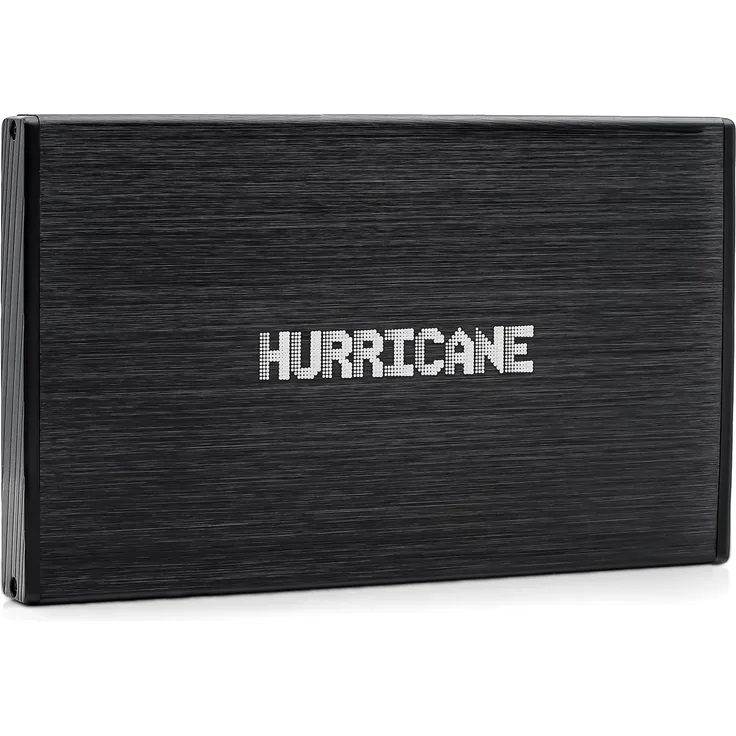 Hurricane 9.5mm GD25612 500GB 2.5 Zoll USB 3.0 Externe Aluminium Festplatte für Mac, PC, PS4, PS4 Pro, Xbox, Backups