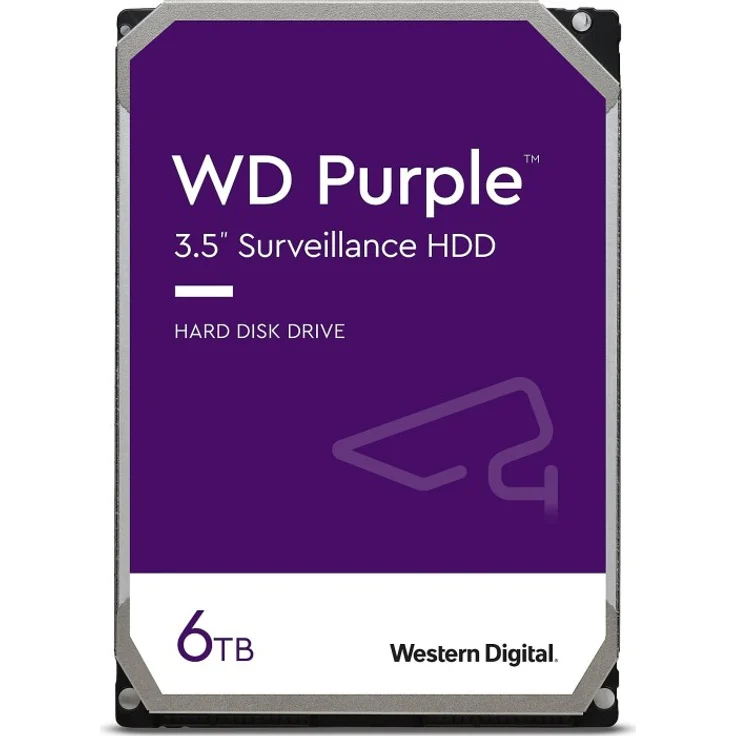 Western Digital WD63PURZ Interne Festplatte 3.5 Zoll 6000 GB SATA (WD63PURZ) – Bild 1