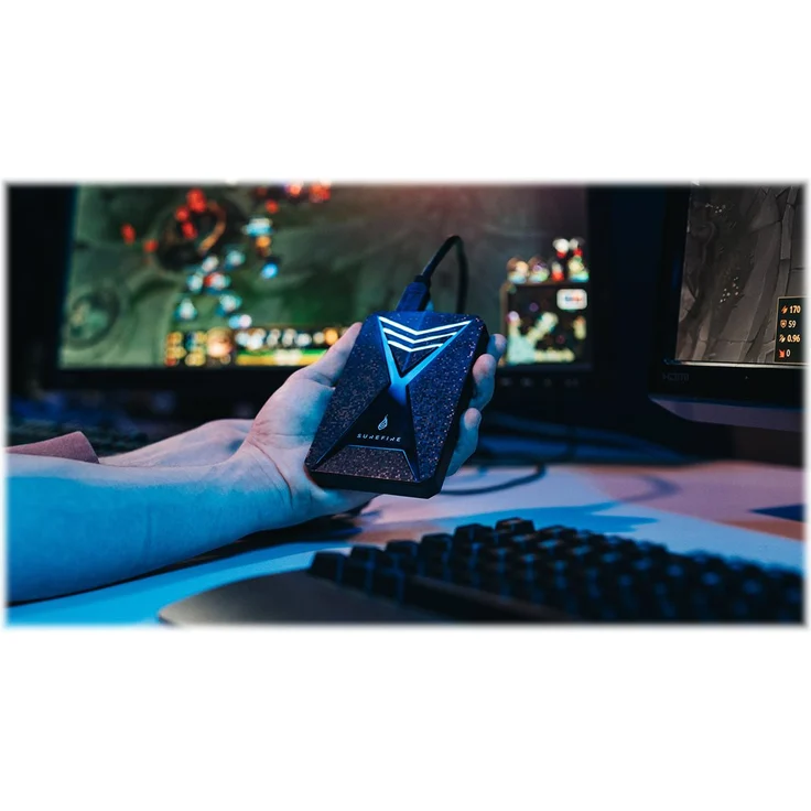 SureFire Gaming 1000 GB Schwarz, Grau (53684) – Bild 9