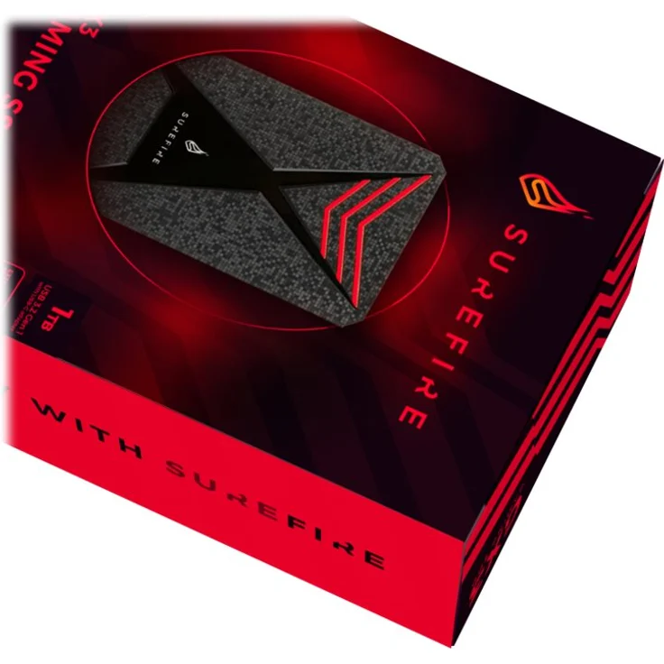 SureFire Gaming 1000 GB Schwarz, Grau (53684) – Bild 5
