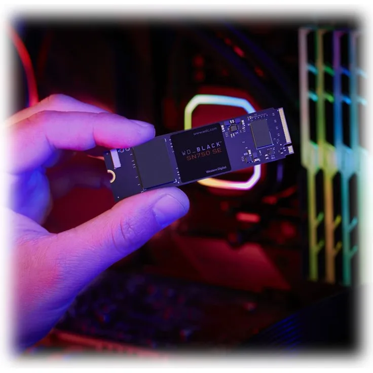 WD_BLACK SN750 SE WDBB9J0010BNC - Battlefield 2042 Bundle - Solid-State-Disk - 1 TB - intern - M.2 2280 - PCI Express 4.0 (NVMe)