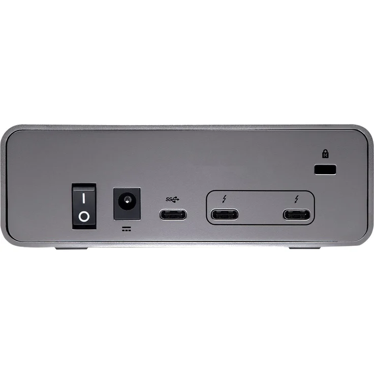 SanDisk Professional G-DRIVE PRO - Festplatte - 18 TB - extern (Stationär) - USB 3.2 Gen 1 / Thunderbolt 3 (USB-C Steckverbinder) - 7200 rpm - Space-grau – Bild 3