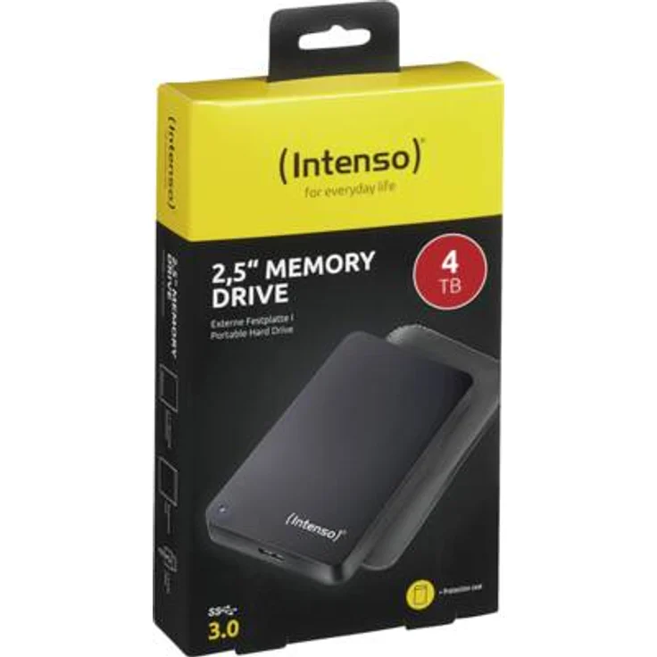 Intenso Memory Drive Externe Festplatte 4000 GB Schwarz (6023512) – Bild 2