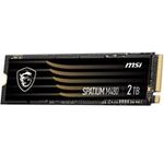 MSI SPATIUM M480 - Solid-State-Disk - verschlüsselt - 1 TB - intern - M.2 2280 - PCI Express 4.0 x4 (NVMe) - 256-Bit-AES - TCG Opal Encryption 2.0