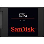 SanDisk Ultra 3D - Solid-State-Disk - 1 TB - intern - 2.5 Zoll (6.4 cm) - SATA 6Gb/s