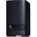 Western Digital My Cloud EX2 Ultra NAS 32 TB, Desktop Eingebauter Ethernet-Anschluss Schwarz Armada 385 (WDBVBZ0320JCH-EESN)