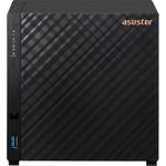 Asustor AS1104T NAS Kompakt Eingebauter Ethernet-Anschluss Schwarz RTD1296 (90IX01J0-BW3S00)