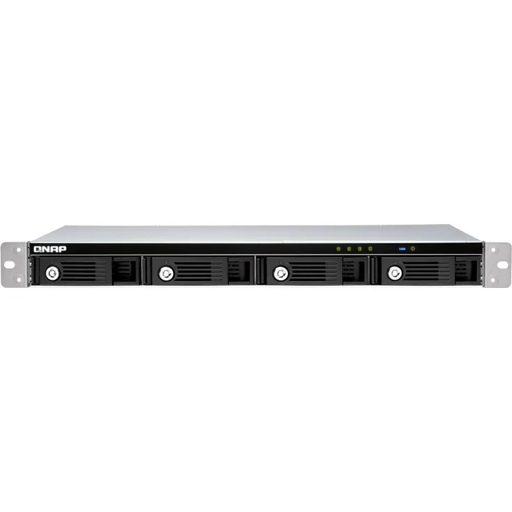 QNAP TR-004U Disk-Array Schwarz, Grau (TR-004U)