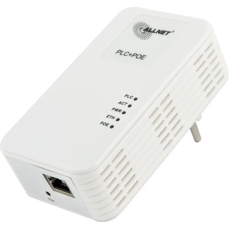 ALLNET Powerline 1200Mbit Bridge RJ45 HomePlugV2, SmartLink mit PoE AT